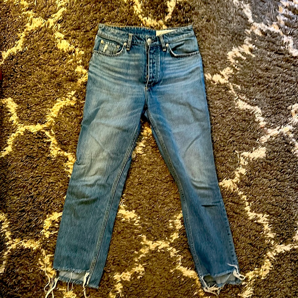 Rag and Bone Straight Leg Jean